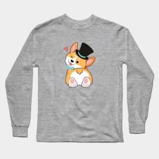 Corgi Daddy Long Sleeve T-Shirt